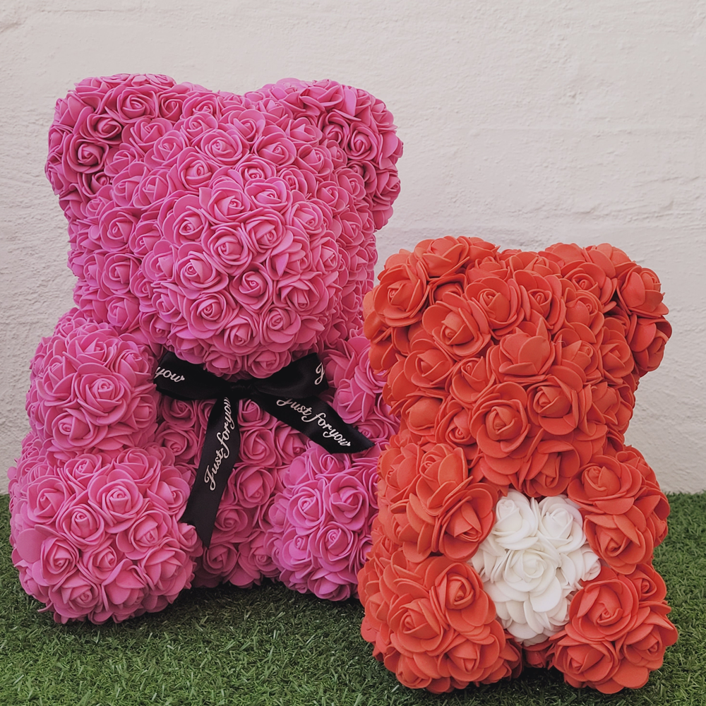 Rose Teddy Bear Same Day Delivery Best Flowers Melbourne